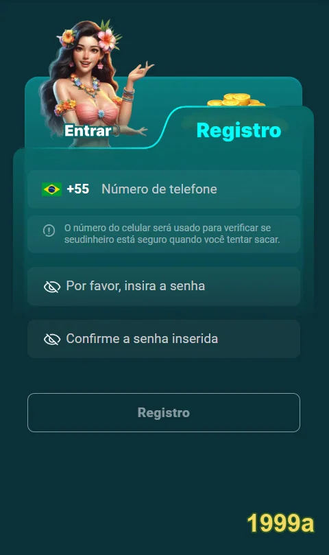 Usuário jogando em cassino ao vivo pelo celular